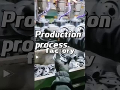 Processo de produção em fábrica