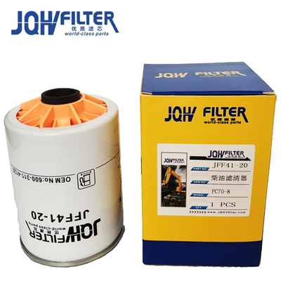 OEM 600-319-4120 Diesel Fuel Filter , 600-319-4110 Komatsu Excavator Spares