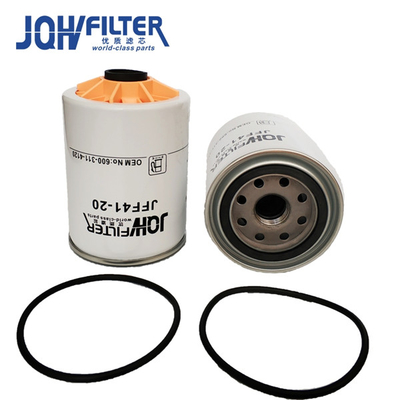 OEM 600-319-4120 Diesel Fuel Filter , 600-319-4110 Komatsu Excavator Spares