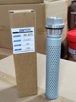 Filter Excavator Engine Parts Hydraulic Filter 491-6075 4916075 For E323 E320 E320GC E336