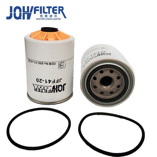 OEM 600-319-4120 Diesel Fuel Filter , 600-319-4110 Komatsu Excavator Spares
